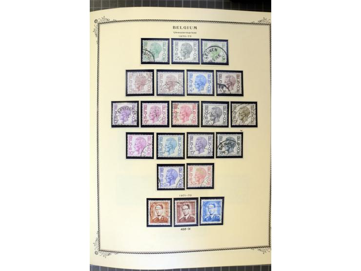 1849/2011, ungebrauchte/postfrische und gestempelte Sammlung mit u.a. Mi.-Nr. 1-3, 34, 145-58, 235-42I und 333-41, ab 1945 au