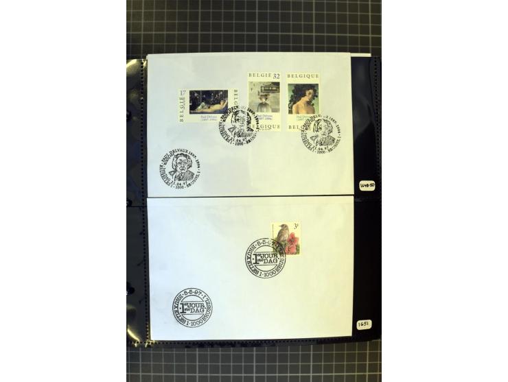 1849/2011, ungebrauchte/postfrische und gestempelte Sammlung mit u.a. Mi.-Nr. 1-3, 34, 145-58, 235-42I und 333-41, ab 1945 au