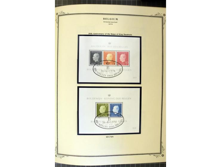 1849/2011, ungebrauchte/postfrische und gestempelte Sammlung mit u.a. Mi.-Nr. 1-3, 34, 145-58, 235-42I und 333-41, ab 1945 au