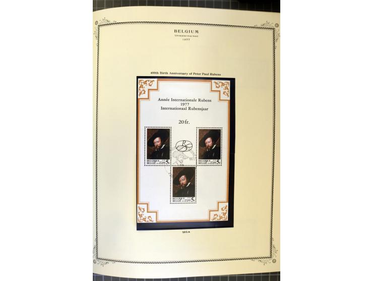 1849/2011, ungebrauchte/postfrische und gestempelte Sammlung mit u.a. Mi.-Nr. 1-3, 34, 145-58, 235-42I und 333-41, ab 1945 au