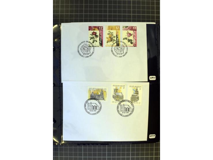 1849/2011, ungebrauchte/postfrische und gestempelte Sammlung mit u.a. Mi.-Nr. 1-3, 34, 145-58, 235-42I und 333-41, ab 1945 au