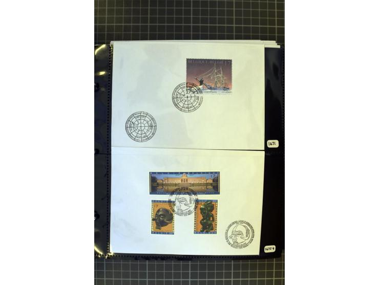 1849/2011, ungebrauchte/postfrische und gestempelte Sammlung mit u.a. Mi.-Nr. 1-3, 34, 145-58, 235-42I und 333-41, ab 1945 au
