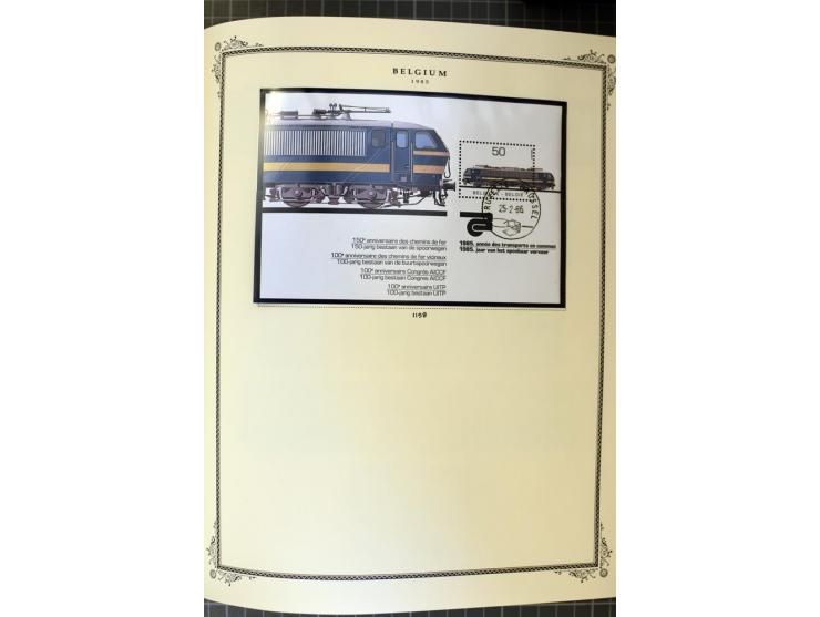 1849/2011, ungebrauchte/postfrische und gestempelte Sammlung mit u.a. Mi.-Nr. 1-3, 34, 145-58, 235-42I und 333-41, ab 1945 au