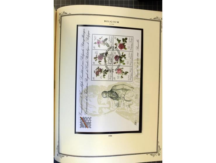 1849/2011, ungebrauchte/postfrische und gestempelte Sammlung mit u.a. Mi.-Nr. 1-3, 34, 145-58, 235-42I und 333-41, ab 1945 au