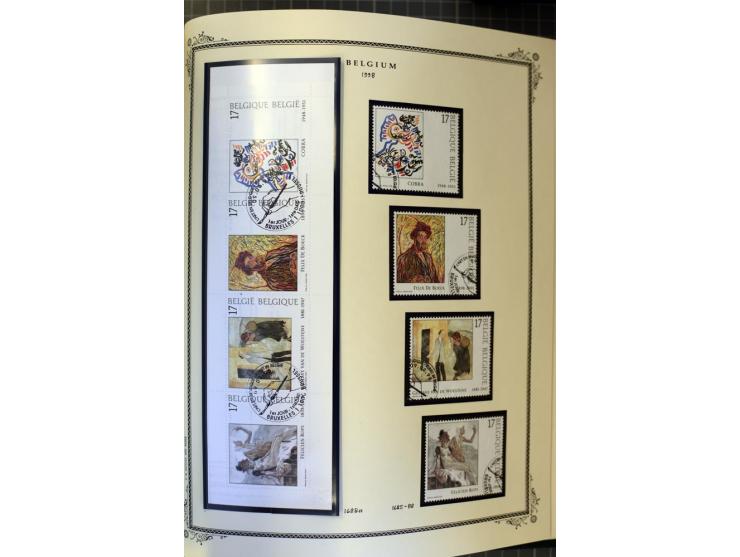 1849/2011, ungebrauchte/postfrische und gestempelte Sammlung mit u.a. Mi.-Nr. 1-3, 34, 145-58, 235-42I und 333-41, ab 1945 au
