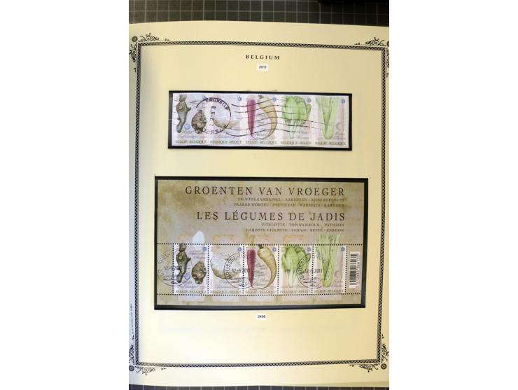 1849/2011, ungebrauchte/postfrische und gestempelte Sammlung mit u.a. Mi.-Nr. 1-3, 34, 145-58, 235-42I und 333-41, ab 1945 au