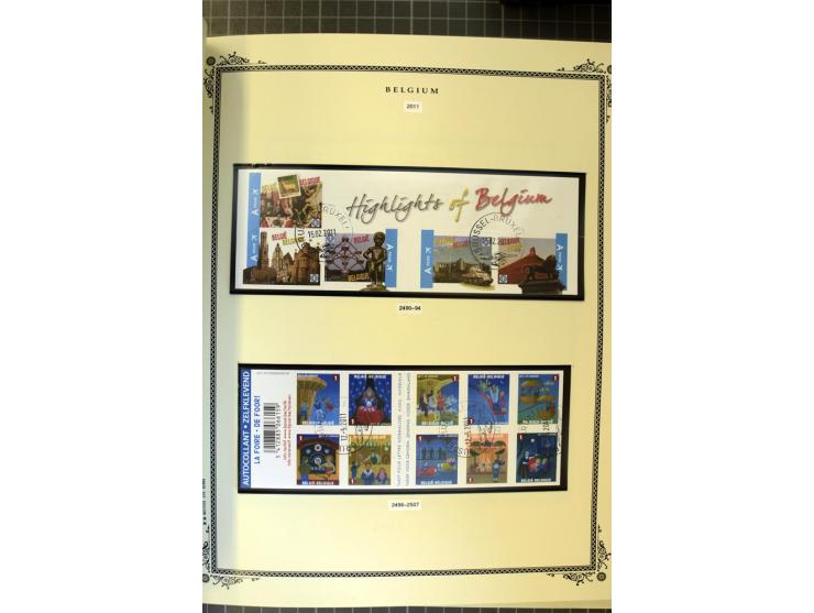 1849/2011, ungebrauchte/postfrische und gestempelte Sammlung mit u.a. Mi.-Nr. 1-3, 34, 145-58, 235-42I und 333-41, ab 1945 au
