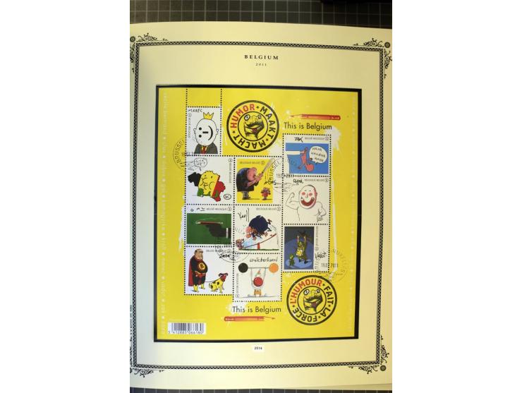 1849/2011, ungebrauchte/postfrische und gestempelte Sammlung mit u.a. Mi.-Nr. 1-3, 34, 145-58, 235-42I und 333-41, ab 1945 au
