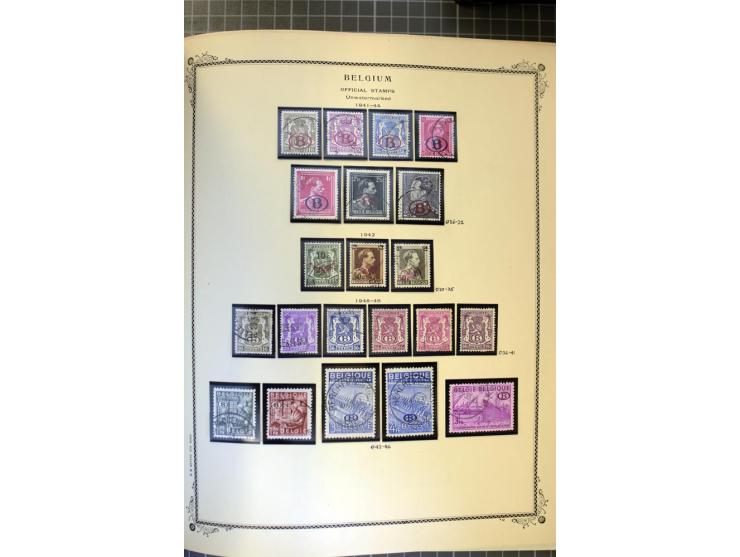 1849/2011, ungebrauchte/postfrische und gestempelte Sammlung mit u.a. Mi.-Nr. 1-3, 34, 145-58, 235-42I und 333-41, ab 1945 au