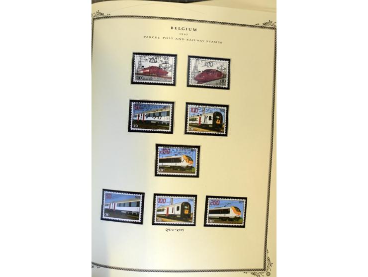 1849/2011, ungebrauchte/postfrische und gestempelte Sammlung mit u.a. Mi.-Nr. 1-3, 34, 145-58, 235-42I und 333-41, ab 1945 au
