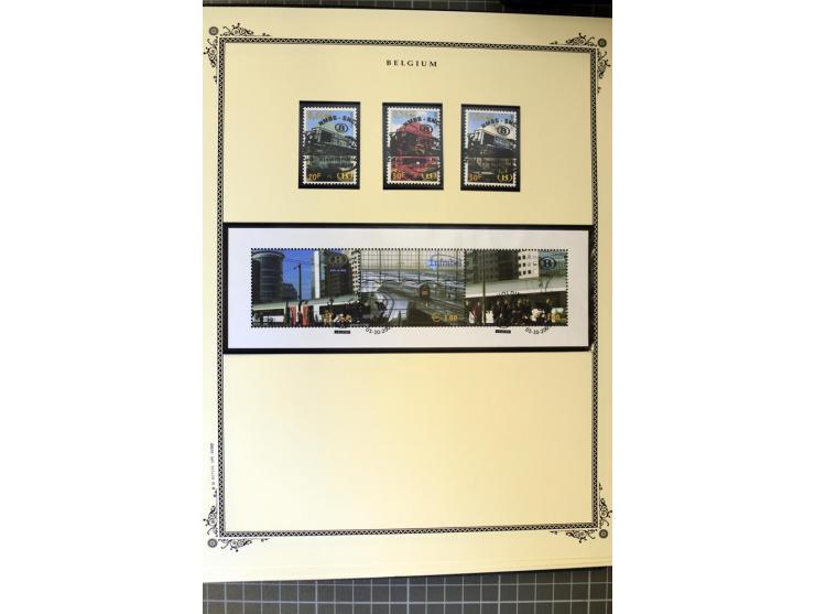 1849/2011, ungebrauchte/postfrische und gestempelte Sammlung mit u.a. Mi.-Nr. 1-3, 34, 145-58, 235-42I und 333-41, ab 1945 au