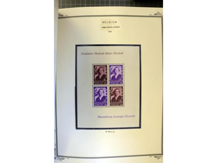 1849/2011, ungebrauchte/postfrische und gestempelte Sammlung mit u.a. Mi.-Nr. 1-3, 34, 145-58, 235-42I und 333-41, ab 1945 au