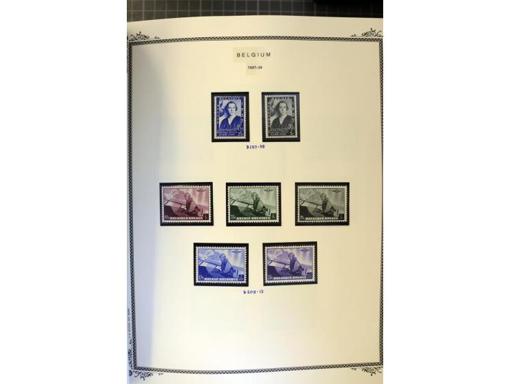 1849/2011, ungebrauchte/postfrische und gestempelte Sammlung mit u.a. Mi.-Nr. 1-3, 34, 145-58, 235-42I und 333-41, ab 1945 au