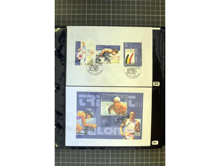 1849/2011, ungebrauchte/postfrische und gestempelte Sammlung mit u.a. Mi.-Nr. 1-3, 34, 145-58, 235-42I und 333-41, ab 1945 au