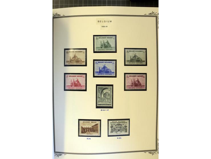 1849/2011, ungebrauchte/postfrische und gestempelte Sammlung mit u.a. Mi.-Nr. 1-3, 34, 145-58, 235-42I und 333-41, ab 1945 au