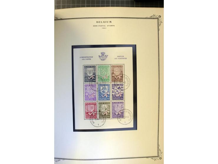 1849/2011, ungebrauchte/postfrische und gestempelte Sammlung mit u.a. Mi.-Nr. 1-3, 34, 145-58, 235-42I und 333-41, ab 1945 au