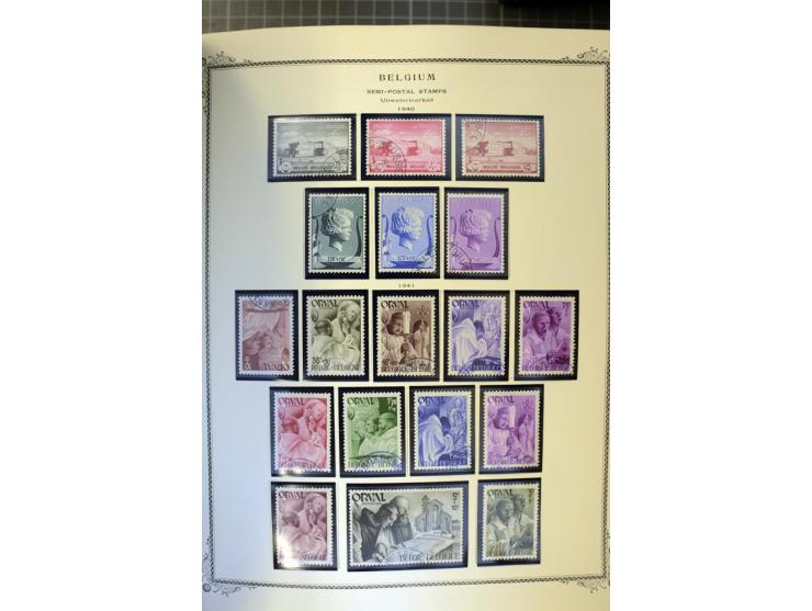 1849/2011, ungebrauchte/postfrische und gestempelte Sammlung mit u.a. Mi.-Nr. 1-3, 34, 145-58, 235-42I und 333-41, ab 1945 au