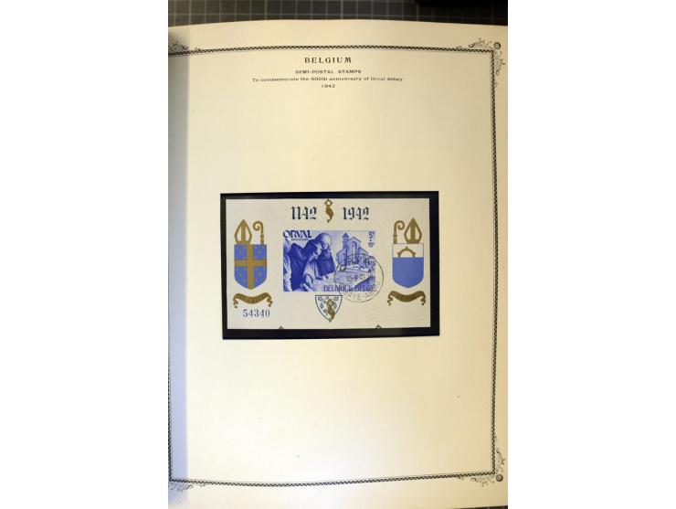 1849/2011, ungebrauchte/postfrische und gestempelte Sammlung mit u.a. Mi.-Nr. 1-3, 34, 145-58, 235-42I und 333-41, ab 1945 au