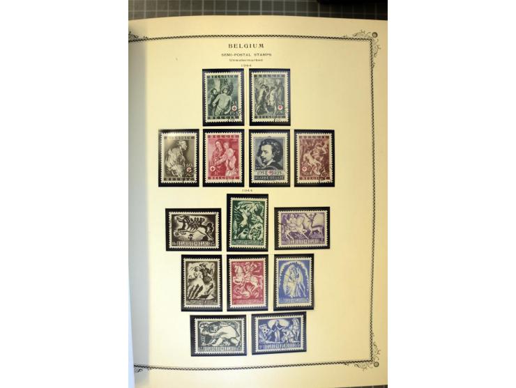 1849/2011, ungebrauchte/postfrische und gestempelte Sammlung mit u.a. Mi.-Nr. 1-3, 34, 145-58, 235-42I und 333-41, ab 1945 au