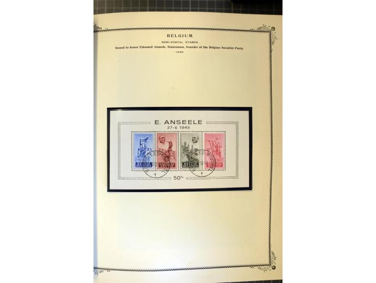 1849/2011, ungebrauchte/postfrische und gestempelte Sammlung mit u.a. Mi.-Nr. 1-3, 34, 145-58, 235-42I und 333-41, ab 1945 au