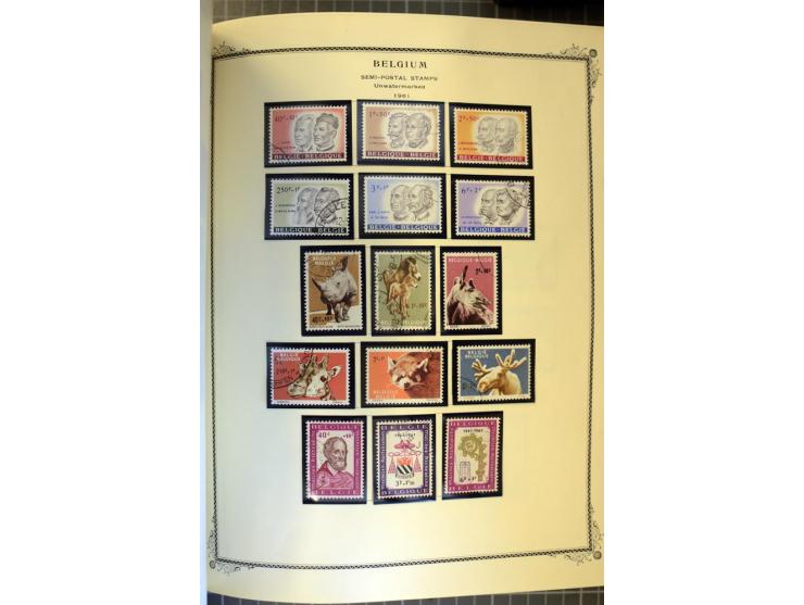 1849/2011, ungebrauchte/postfrische und gestempelte Sammlung mit u.a. Mi.-Nr. 1-3, 34, 145-58, 235-42I und 333-41, ab 1945 au