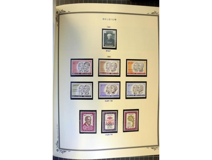 1849/2011, ungebrauchte/postfrische und gestempelte Sammlung mit u.a. Mi.-Nr. 1-3, 34, 145-58, 235-42I und 333-41, ab 1945 au