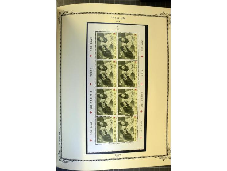 1849/2011, ungebrauchte/postfrische und gestempelte Sammlung mit u.a. Mi.-Nr. 1-3, 34, 145-58, 235-42I und 333-41, ab 1945 au