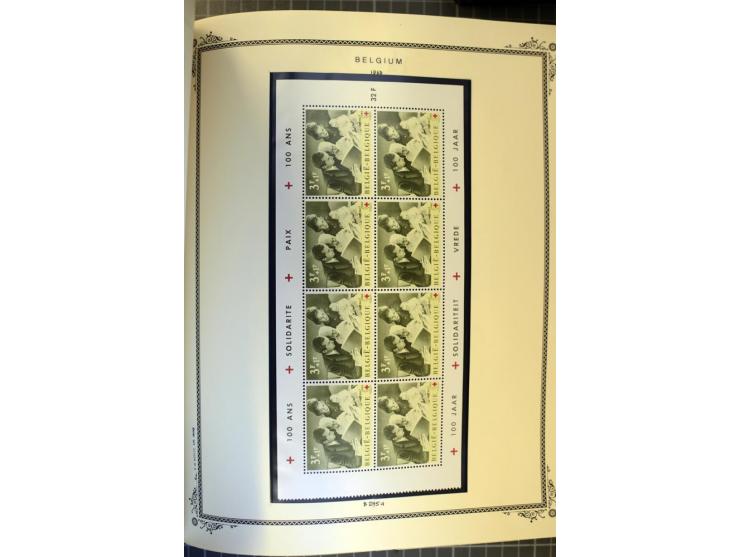 1849/2011, ungebrauchte/postfrische und gestempelte Sammlung mit u.a. Mi.-Nr. 1-3, 34, 145-58, 235-42I und 333-41, ab 1945 au