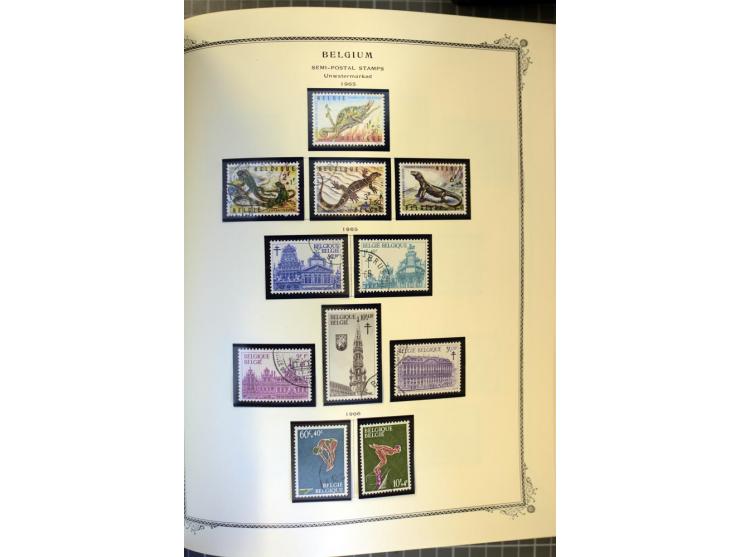 1849/2011, ungebrauchte/postfrische und gestempelte Sammlung mit u.a. Mi.-Nr. 1-3, 34, 145-58, 235-42I und 333-41, ab 1945 au
