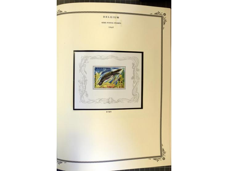 1849/2011, ungebrauchte/postfrische und gestempelte Sammlung mit u.a. Mi.-Nr. 1-3, 34, 145-58, 235-42I und 333-41, ab 1945 au