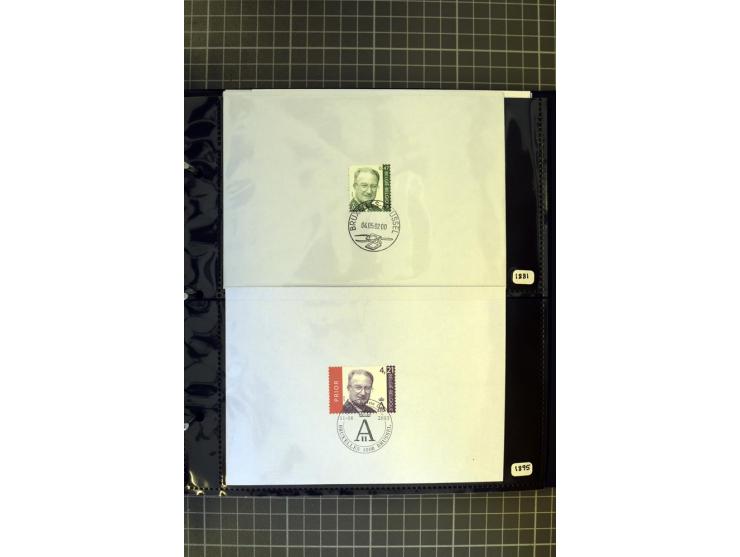 1849/2011, ungebrauchte/postfrische und gestempelte Sammlung mit u.a. Mi.-Nr. 1-3, 34, 145-58, 235-42I und 333-41, ab 1945 au