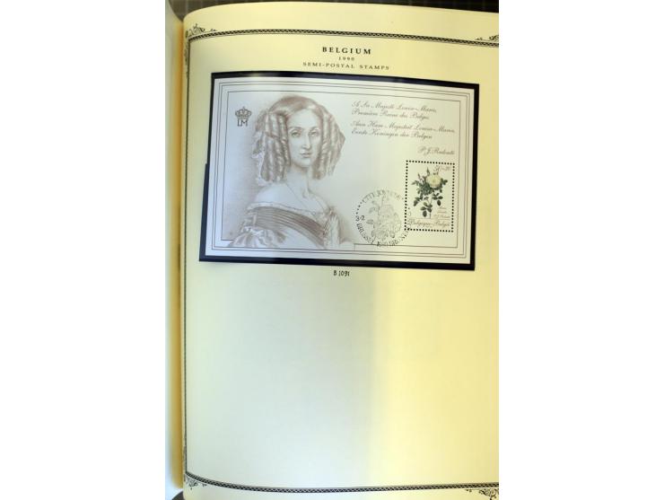 1849/2011, ungebrauchte/postfrische und gestempelte Sammlung mit u.a. Mi.-Nr. 1-3, 34, 145-58, 235-42I und 333-41, ab 1945 au