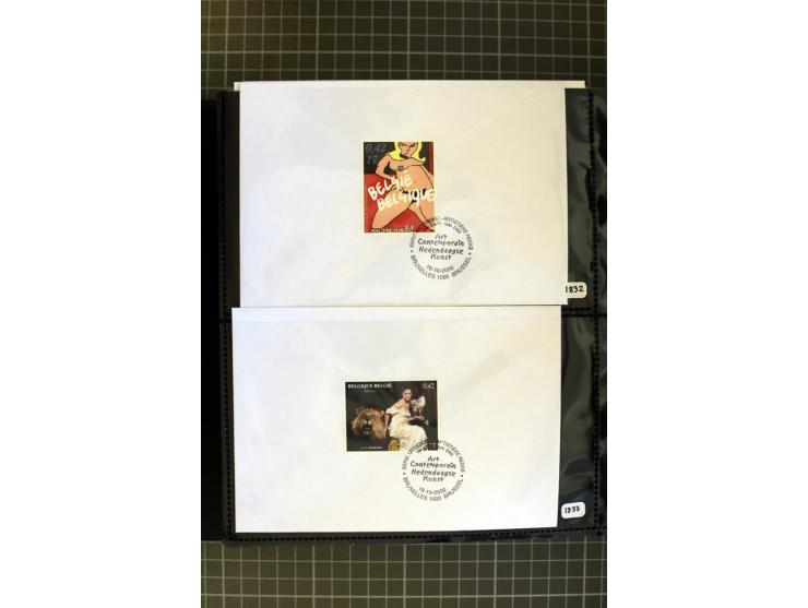 1849/2011, ungebrauchte/postfrische und gestempelte Sammlung mit u.a. Mi.-Nr. 1-3, 34, 145-58, 235-42I und 333-41, ab 1945 au