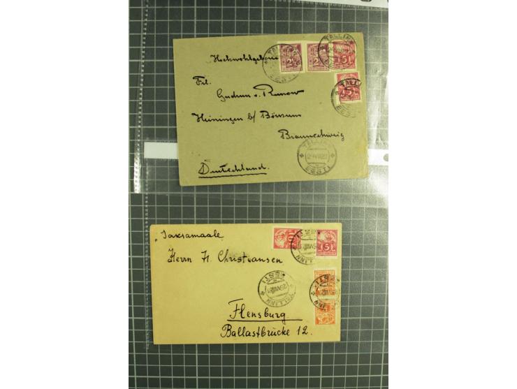 1918/42, hochinteressanter Posten mit über 140 Briefen, dabei diverse Ganzsachen, 1. Republik, Deutsche Besetzung I. und II. 