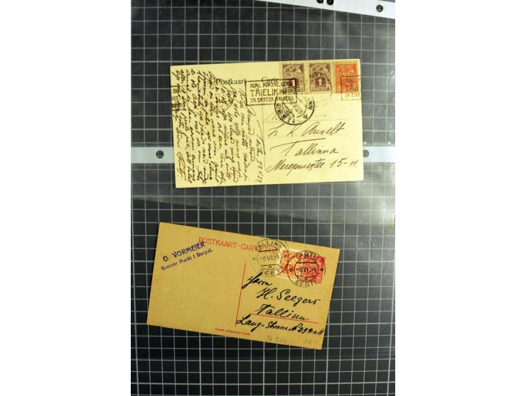 1918/42, hochinteressanter Posten mit über 140 Briefen, dabei diverse Ganzsachen, 1. Republik, Deutsche Besetzung I. und II. 