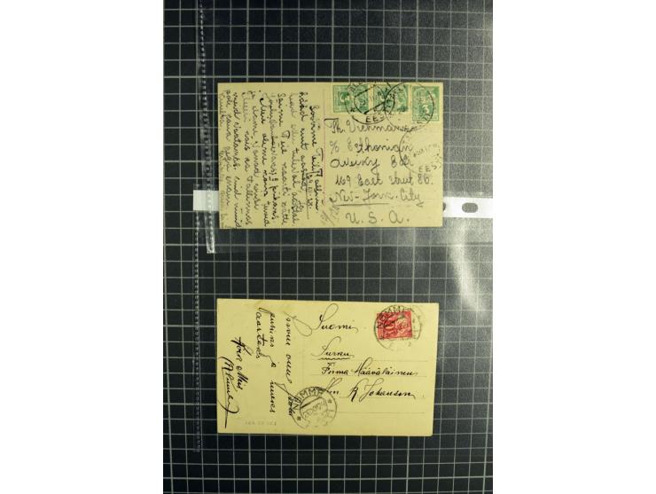1918/42, hochinteressanter Posten mit über 140 Briefen, dabei diverse Ganzsachen, 1. Republik, Deutsche Besetzung I. und II. 