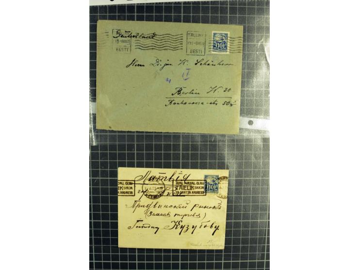 1918/42, hochinteressanter Posten mit über 140 Briefen, dabei diverse Ganzsachen, 1. Republik, Deutsche Besetzung I. und II. 