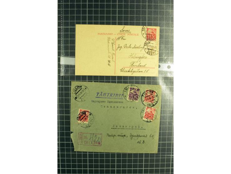 1918/42, hochinteressanter Posten mit über 140 Briefen, dabei diverse Ganzsachen, 1. Republik, Deutsche Besetzung I. und II. 