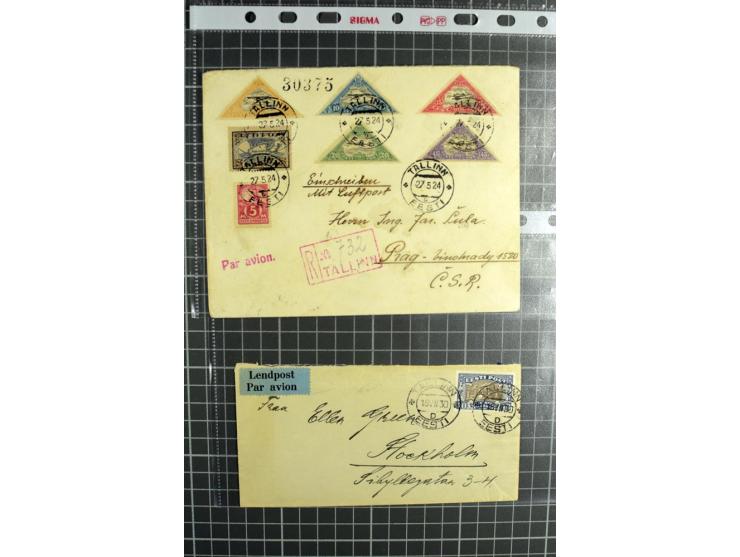 1918/42, hochinteressanter Posten mit über 140 Briefen, dabei diverse Ganzsachen, 1. Republik, Deutsche Besetzung I. und II. 