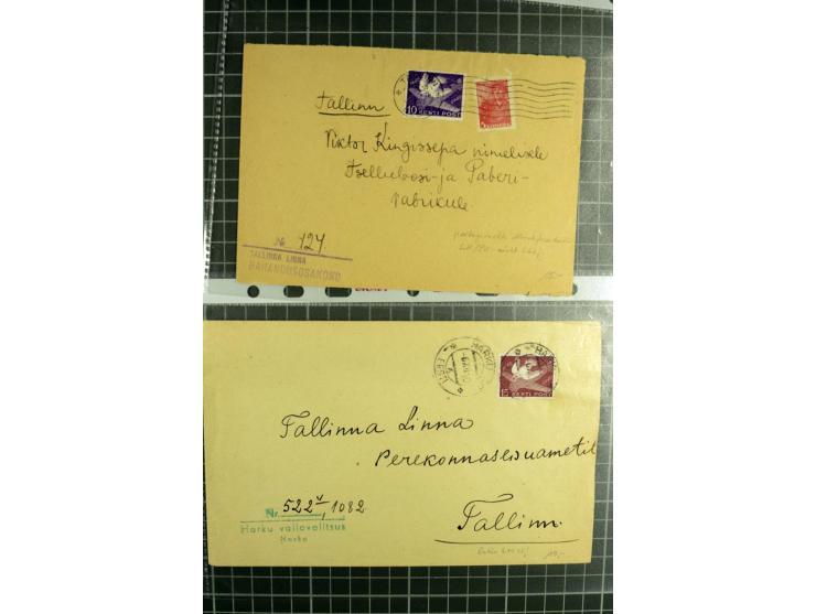1918/42, hochinteressanter Posten mit über 140 Briefen, dabei diverse Ganzsachen, 1. Republik, Deutsche Besetzung I. und II. 