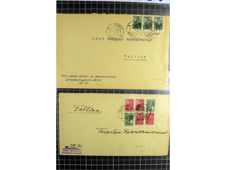 1918/42, hochinteressanter Posten mit über 140 Briefen, dabei diverse Ganzsachen, 1. Republik, Deutsche Besetzung I. und II. 