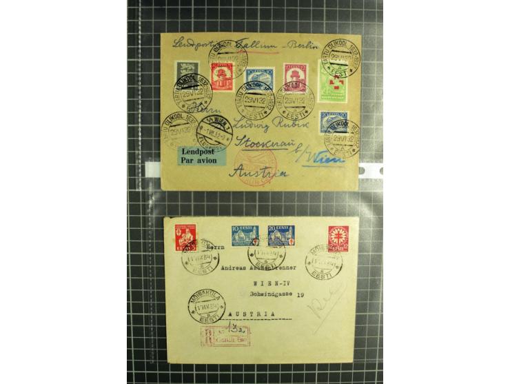 1918/42, hochinteressanter Posten mit über 140 Briefen, dabei diverse Ganzsachen, 1. Republik, Deutsche Besetzung I. und II. 