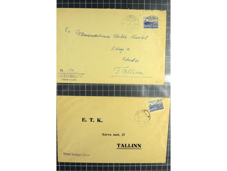 1918/42, hochinteressanter Posten mit über 140 Briefen, dabei diverse Ganzsachen, 1. Republik, Deutsche Besetzung I. und II. 