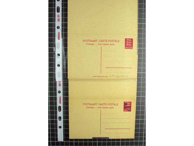 1918/42, hochinteressanter Posten mit über 140 Briefen, dabei diverse Ganzsachen, 1. Republik, Deutsche Besetzung I. und II. 