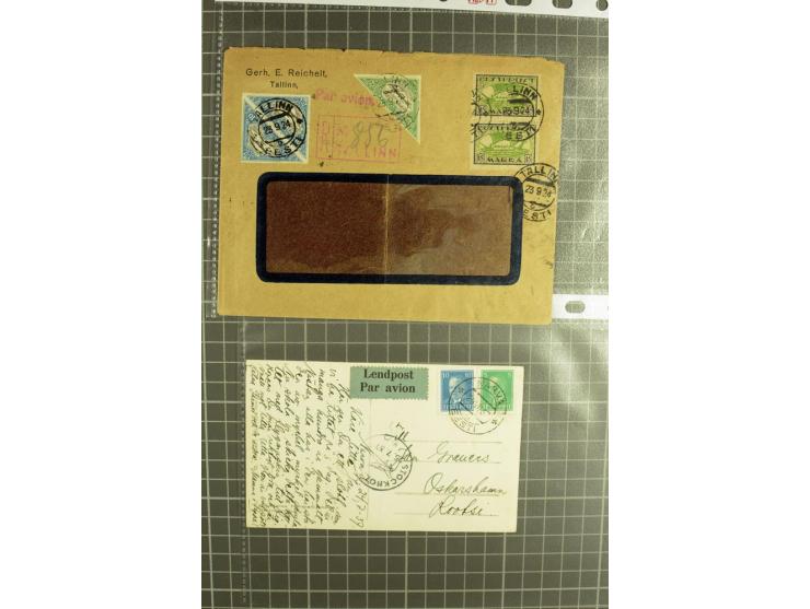 1918/42, hochinteressanter Posten mit über 140 Briefen, dabei diverse Ganzsachen, 1. Republik, Deutsche Besetzung I. und II. 