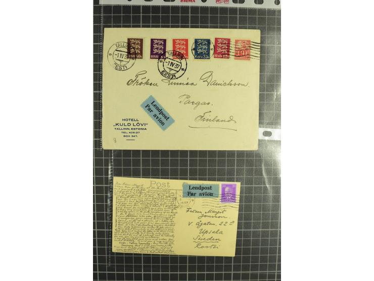 1918/42, hochinteressanter Posten mit über 140 Briefen, dabei diverse Ganzsachen, 1. Republik, Deutsche Besetzung I. und II. 