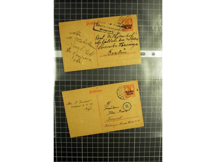 1918/42, hochinteressanter Posten mit über 140 Briefen, dabei diverse Ganzsachen, 1. Republik, Deutsche Besetzung I. und II. 