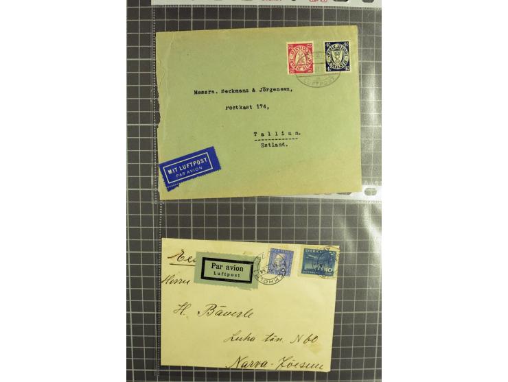 1918/42, hochinteressanter Posten mit über 140 Briefen, dabei diverse Ganzsachen, 1. Republik, Deutsche Besetzung I. und II. 