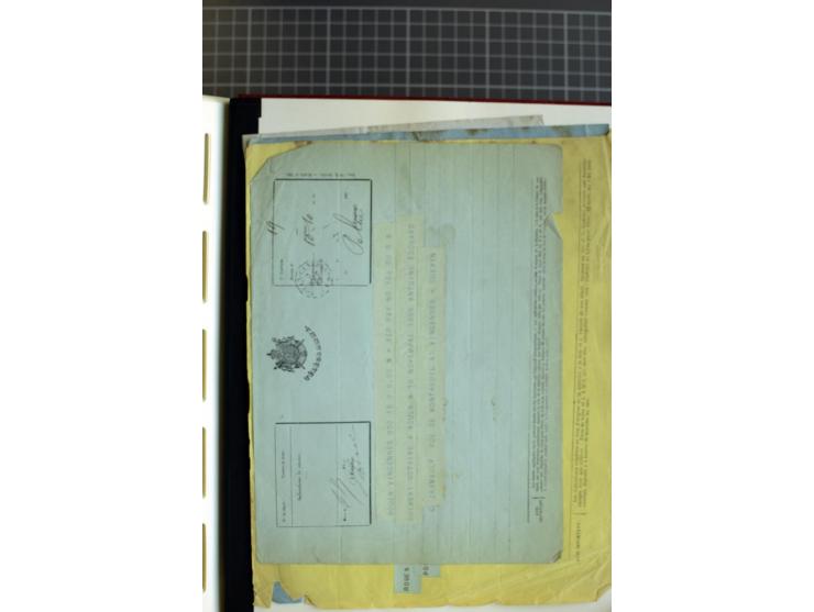 1849/1938, meist gestempelte Sammlung mit guten Ausgaben wie Mi.-Nr. 49K (Attest Calves), Porto, Kolonien Allgemeine Ausgaben