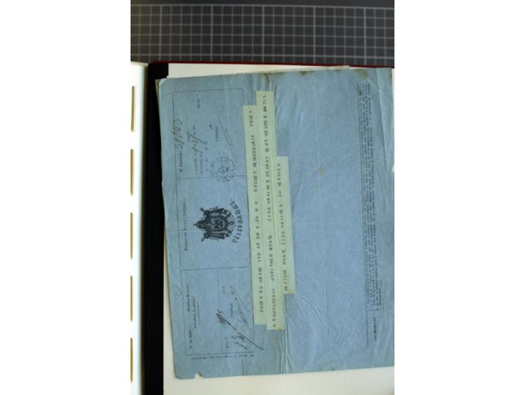 1849/1938, meist gestempelte Sammlung mit guten Ausgaben wie Mi.-Nr. 49K (Attest Calves), Porto, Kolonien Allgemeine Ausgaben
